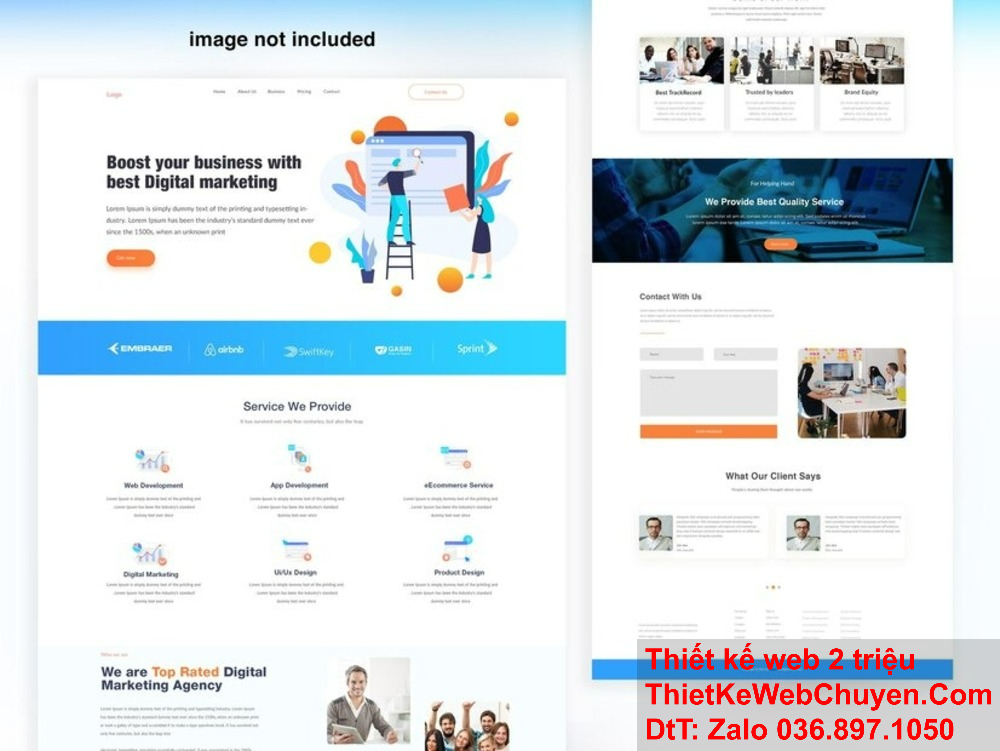 Công ty chúng tôi tự hào là đơn vị hàng đầu trong thiết kế website tại Đồng Tháp.