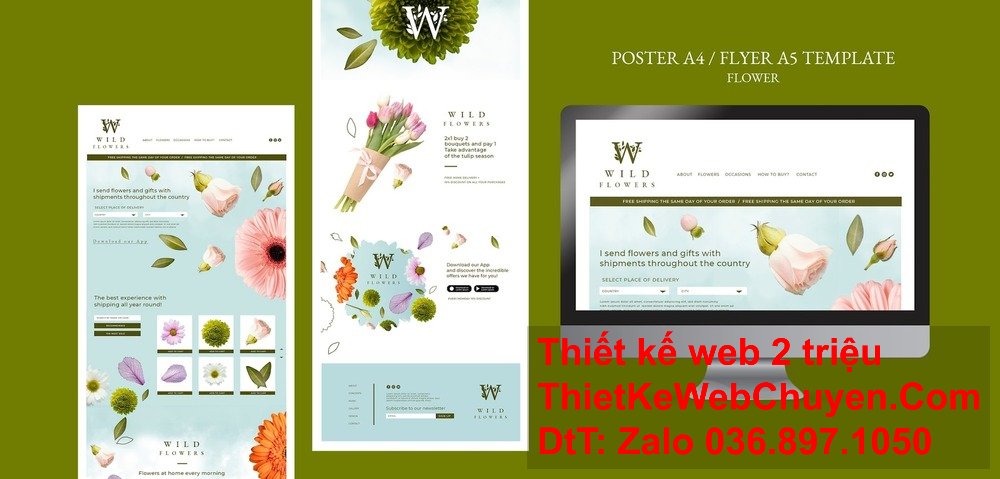 Thiết kế web Hà Giang mang lại giao diện responsive cho mọi thiết bị.