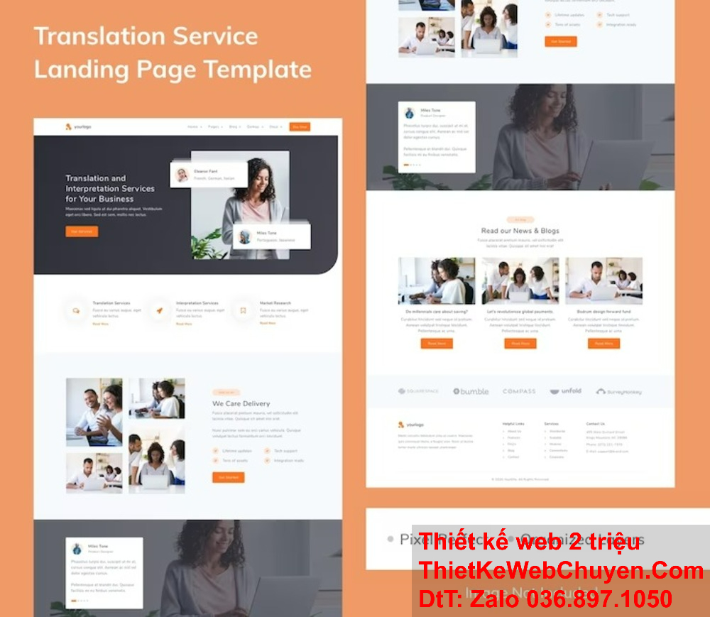 Thiết kế website tại Huế hỗ trợ khách hàng 24/7.