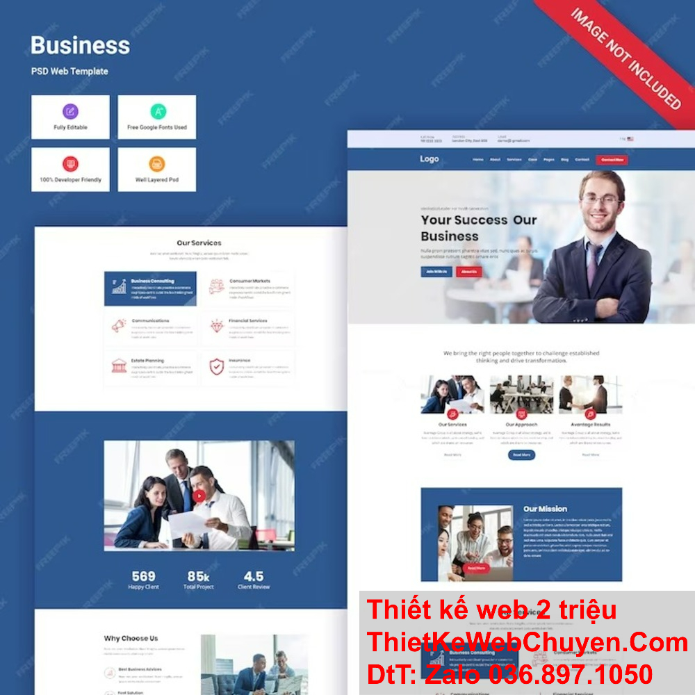 Với kinh nghiệm dày dặn và tâm huyết, chúng tôi tự hào là địa chỉ tin cậy cho dịch vụ thiết kế website tại Vĩnh Long.