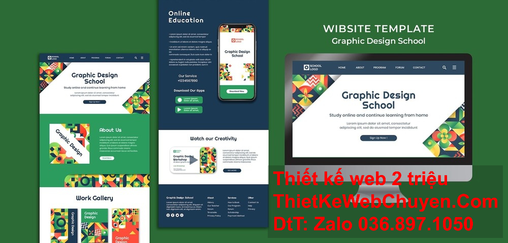 Thiết kế website độc quyền và đẳng cấp tại quận 1.