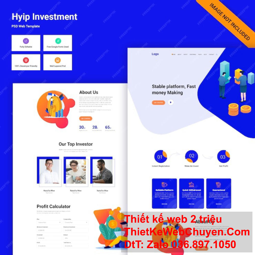 Thiết kế website tại quận 10 tạo dựng uy tín cho doanh nghiệp.