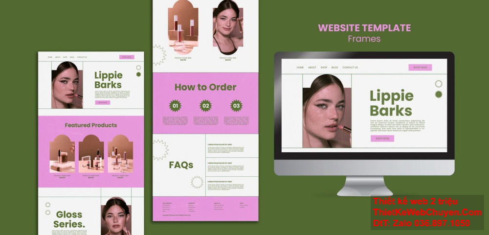 Thiết kế website tại quận 11 với giao diện thân thiện.