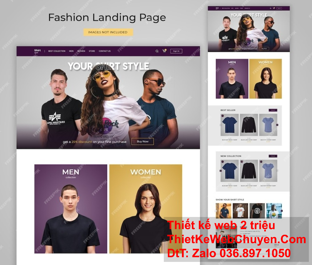 Thiết kế website là một phần quan trọng của việc xây dựng một hiện diện trực tuyến thành công cho doanh nghiệp của bạn.