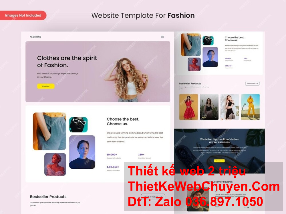 Một trang web đẹp và chuyên nghiệp có thể là chìa khóa để thu hút khách hàng và tạo dựng lòng tin từ khách hàng tiềm năng.