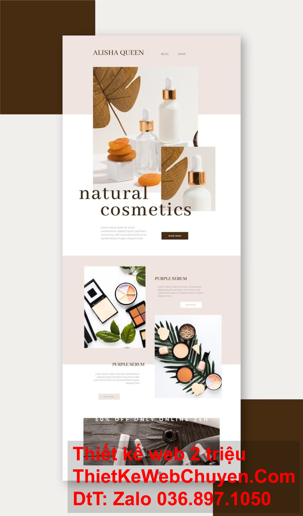 Thiết kế website tại quận 8 với nội dung phong phú và đa dạng.