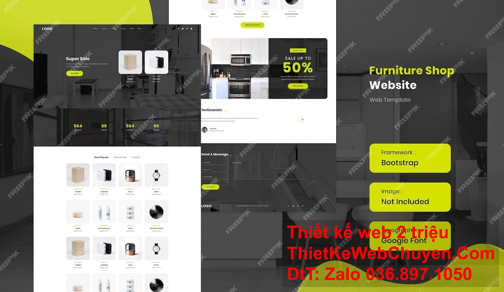 Thiết kế website tại quận 8 theo yêu cầu của khách hàng.