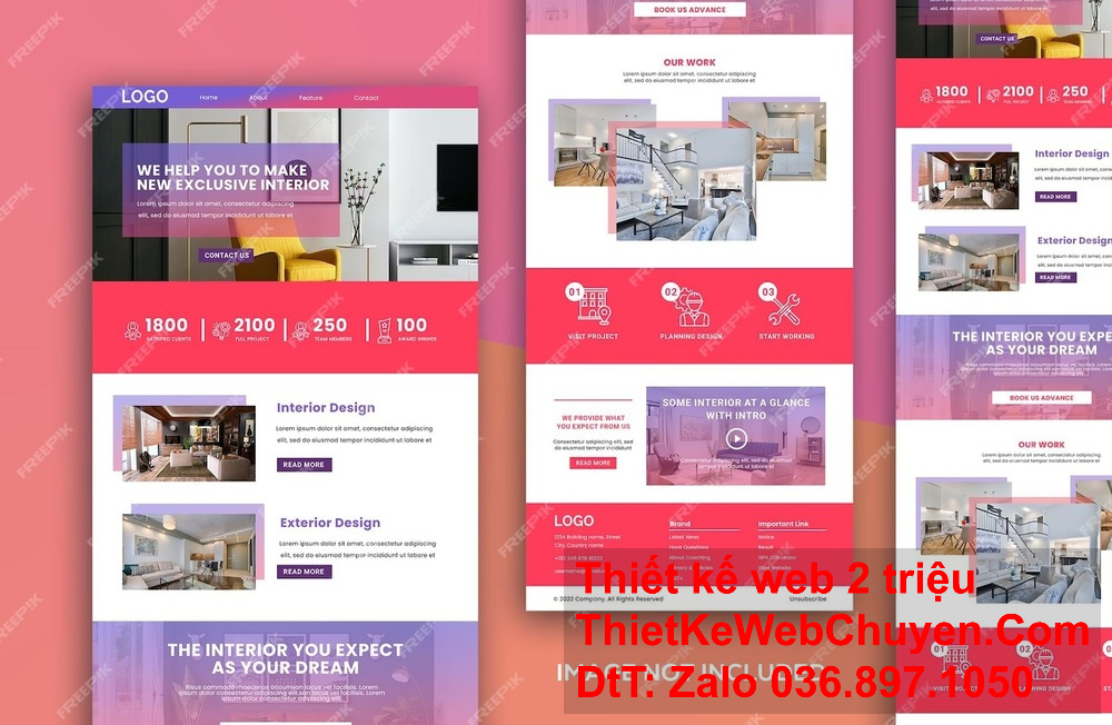 Thiết kế website tại quận 9 với nội dung thu hút.