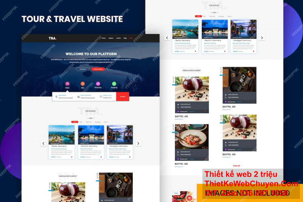 Thiết kế website tại quận Bình Tân tối ưu SEO.