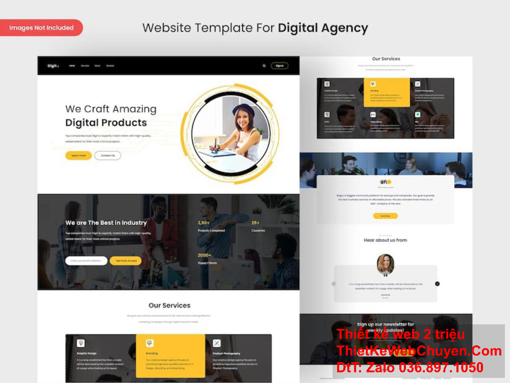 Thiết kế website tại quận Bình Thạnh, cải tiến không ngừng.