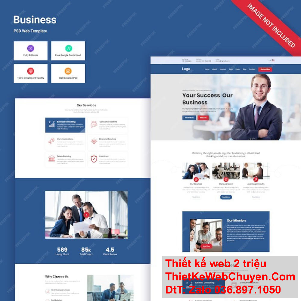 Thiết kế website tại quận Gò Vấp theo chuẩn thương mại điện tử.