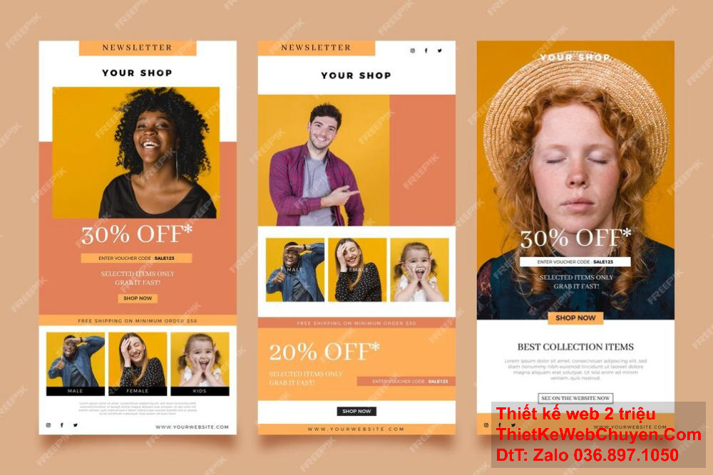 Bạn có thể tìm thấy nhiều mẫu thiết kế website tại quận Tân Phú đa dạng.