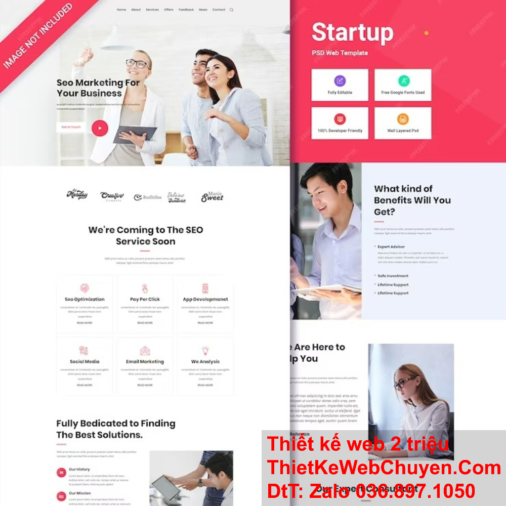 Mỗi chi tiết trong dịch vụ thiết kế website trọn gói của chúng tôi đều được chăm chút kỹ lưỡng.