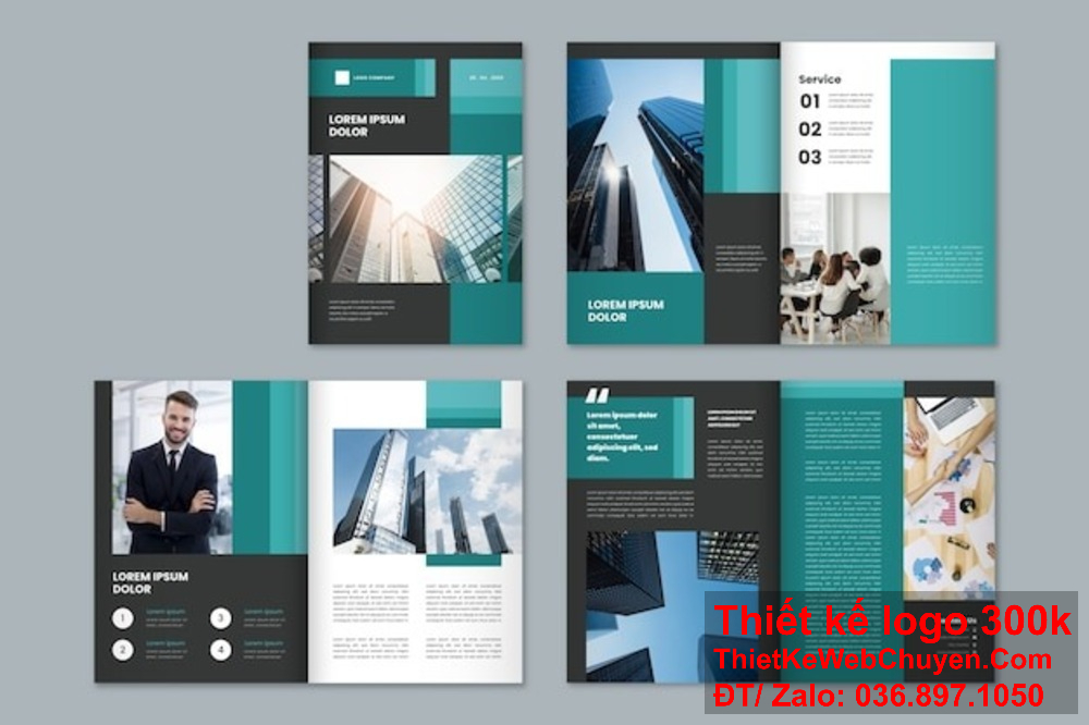 Sử dụng font chữ hiện đại là xu hướng thiết kế profile được ưa chuộng. Xu hướng thiết kế profile độc đáo giúp doanh nghiệp nổi bật hơn trên thị trường.