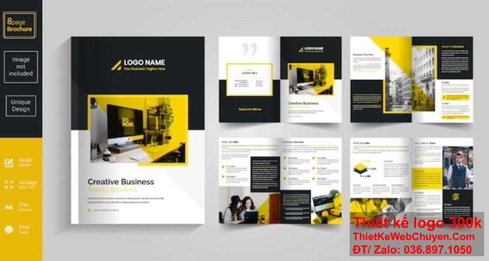 Thiết kế profile với phong cách hiện đại và sang trọng đang là xu hướng. Màu pastel đang là xu hướng thiết kế profile được nhiều doanh nghiệp lựa chọn.