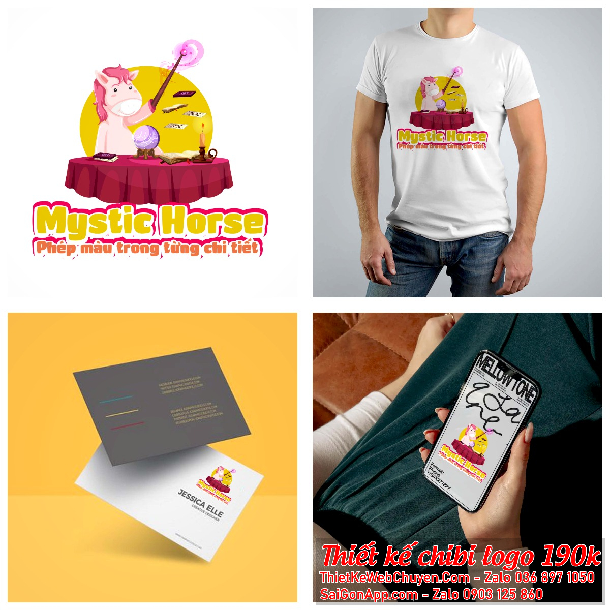 MẪU THIẾT KẾ LOGO CHIBI CON NGỰA MẪU THIẾT KẾ LOGO CHIBI CON NGỰA