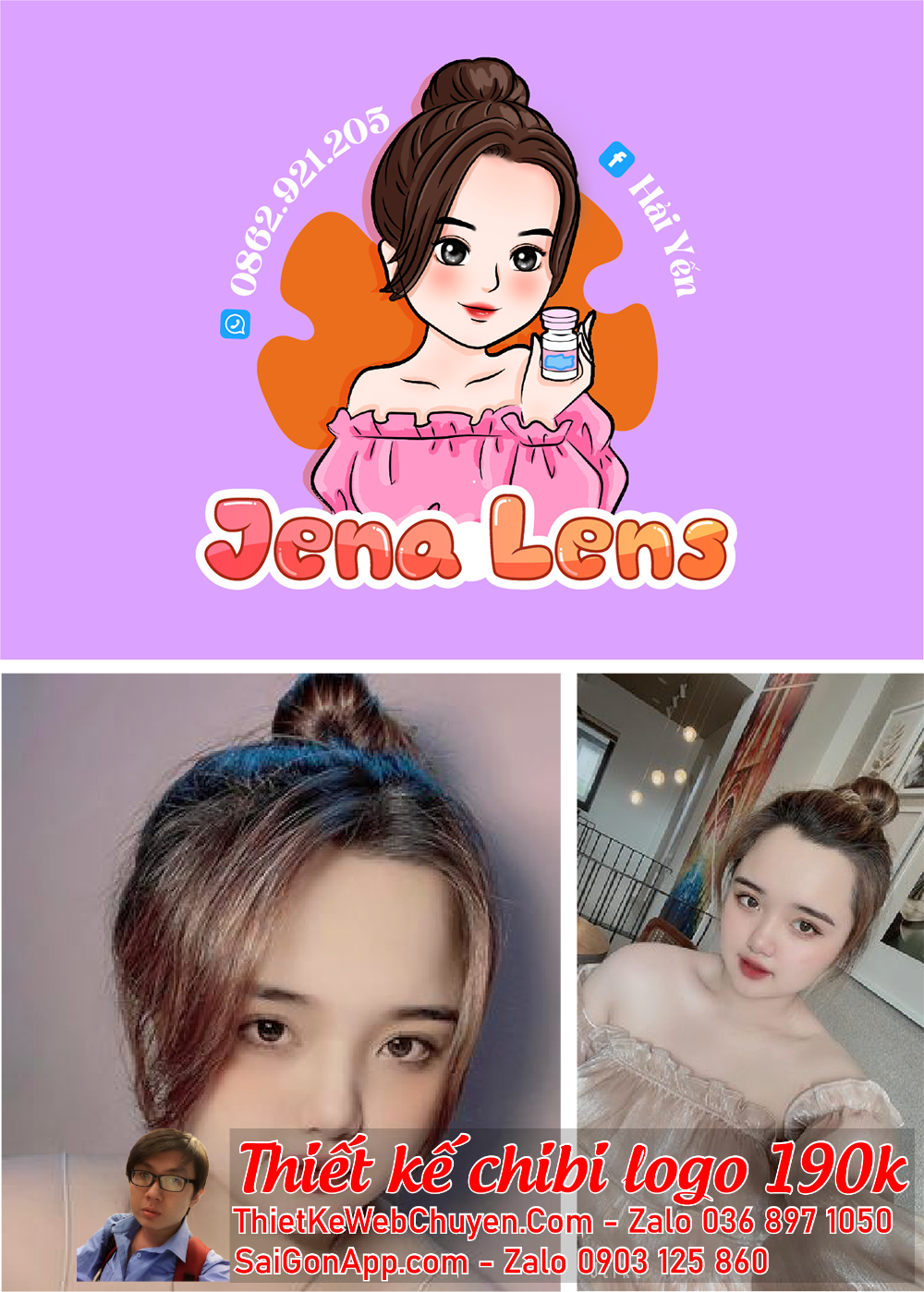Một logo chibi độc đáo có thể tạo ra một ấn tượng mạnh mẽ trong tâm trí của khách hàng.