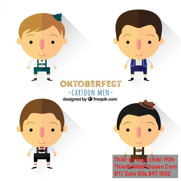 Vẽ chibi bé trai áo xanh, áo tím, áo đen, và áo nâu, tóc ngắn, hành động đứng yên, biểu cảm vui vẻ để thiết kế logo Vẽ chibi bé trai áo xanh, áo tím, áo đen, và áo nâu, tóc ngắn, hành động đứng yên, biểu cảm vui vẻ để thiết kế logo