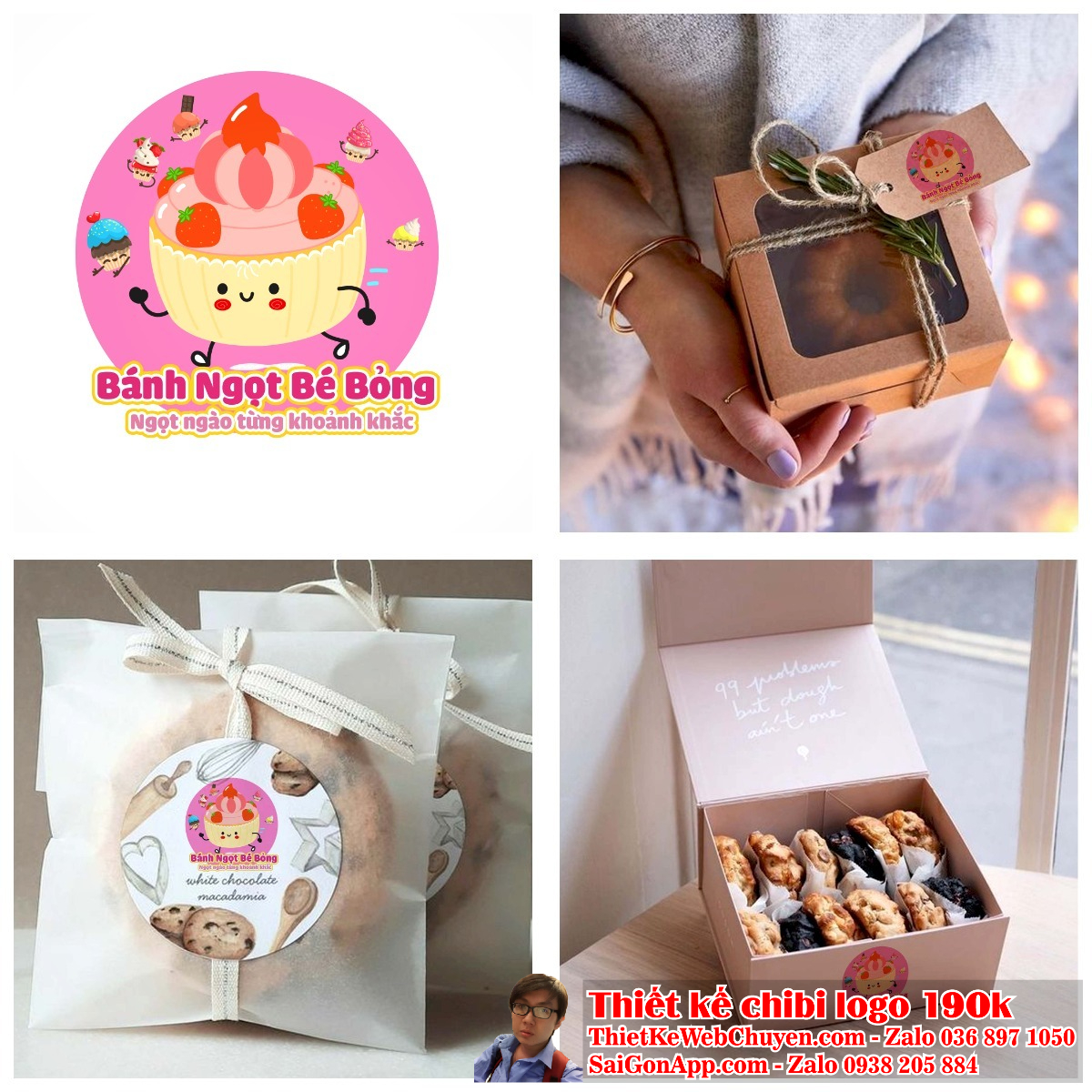 Đội ngũ thiết kế cần có khả năng tạo ra hình ảnh độc đáo cho logo "đồ ăn chibi". Logo "đồ ăn chibi" thường được sử dụng trong ngành thực phẩm và đồ uống.