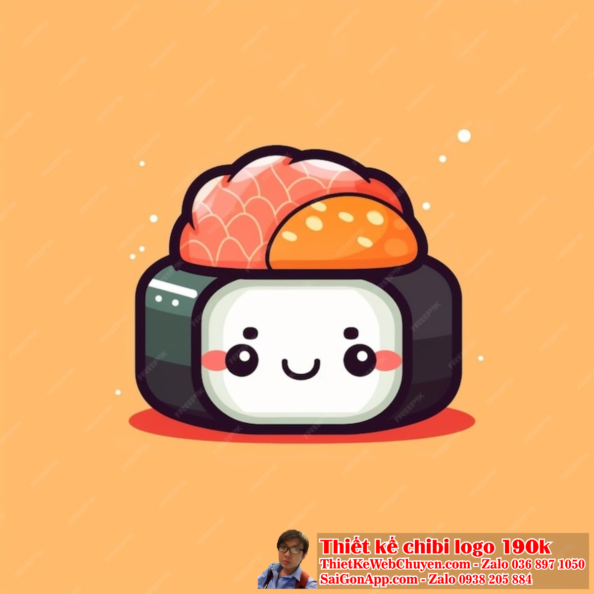 Đội ngũ thiết kế của chúng tôi sẽ giúp bạn tạo ra một logo chibi cute ăn vặt độc đáo và thú vị.