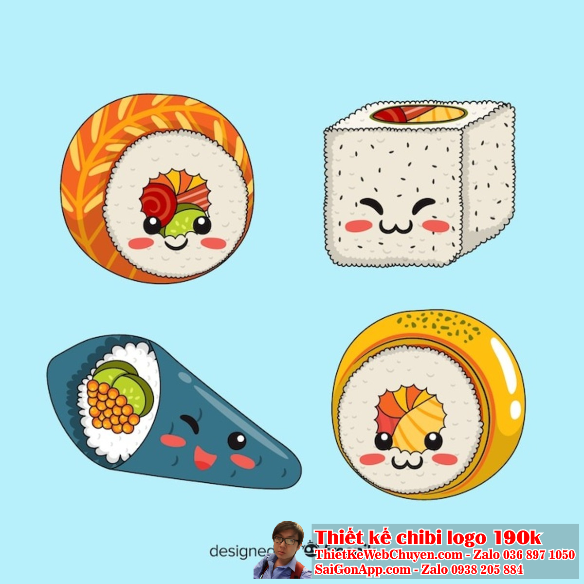 Bạn đang tìm kiếm mẫu thiết kế logo chibi cute ăn vặt hàng quán?