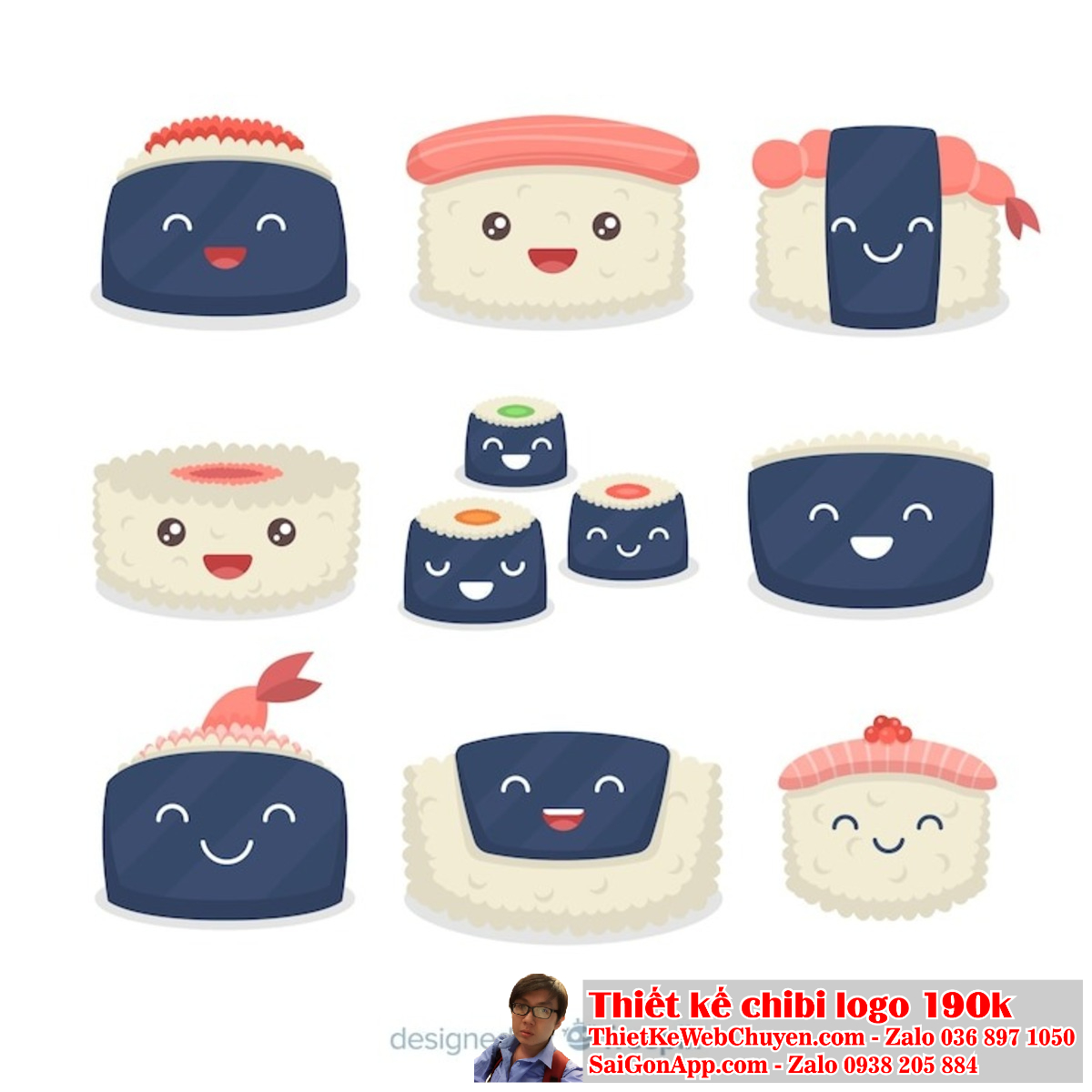 Mẫu thiết kế logo chibi cute ăn vặt là một cách tuyệt vời để tạo ra sự nhận biết mạnh mẽ cho thương hiệu của bạn.