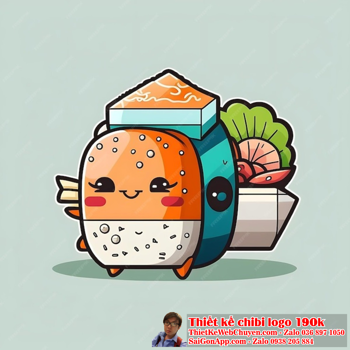 Sự độc đáo của logo chibi cute ăn vặt sẽ giúp thương hiệu của bạn nổi bật và gây ấn tượng mạnh mẽ.