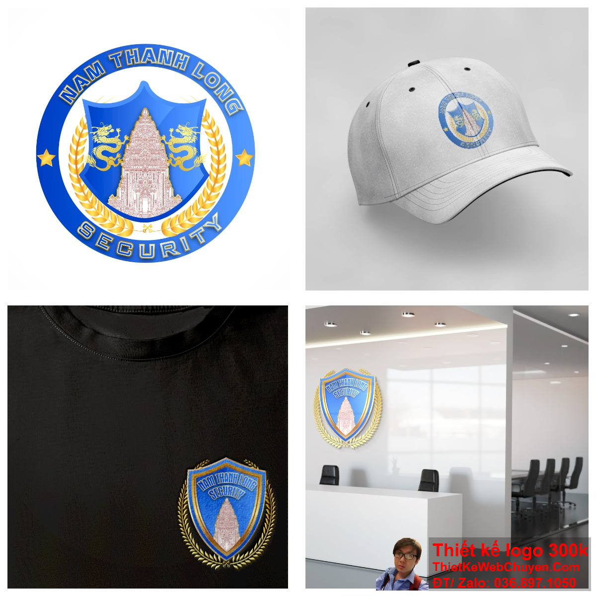 Logo công ty bảo vệ Nam Thanh Long