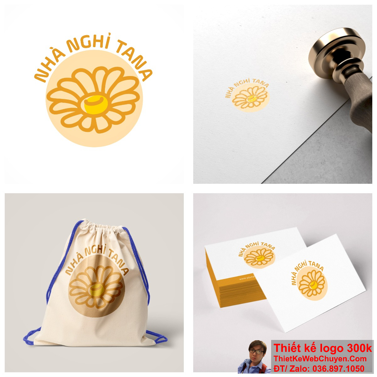 Logo nhà nghỉ khách sạn Tana