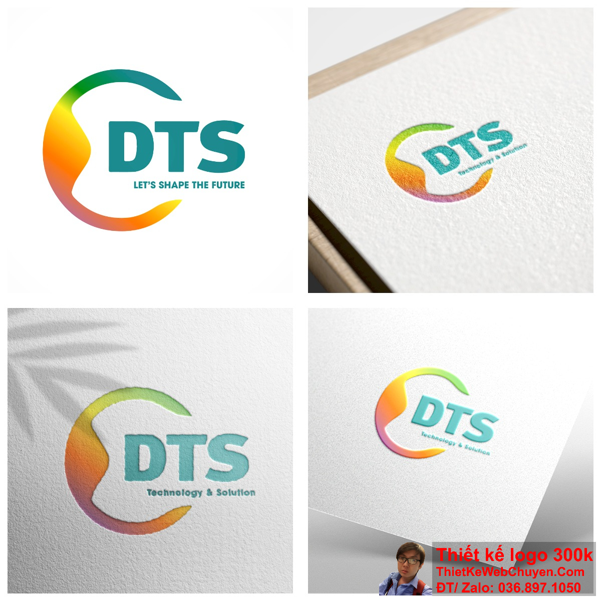 Logo công ty công nghệ DTS