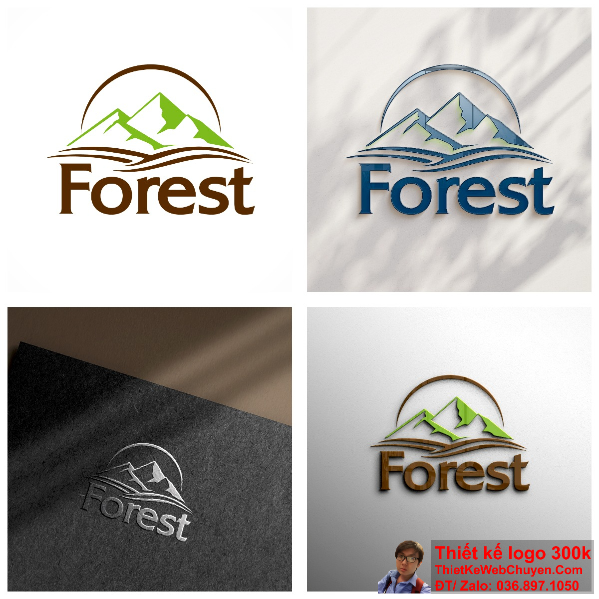 Logo đặc sản rừng Forest