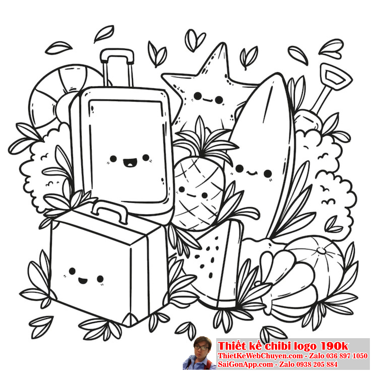 Sử dụng tranh tô màu chibi trong logo giúp thương hiệu tạo ra một hình ảnh độc đáo và cá nhân. Một logo thiết kế độc đáo với tranh tô màu chibi có thể tạo ra ấn tượng mạnh mẽ và khó quên.