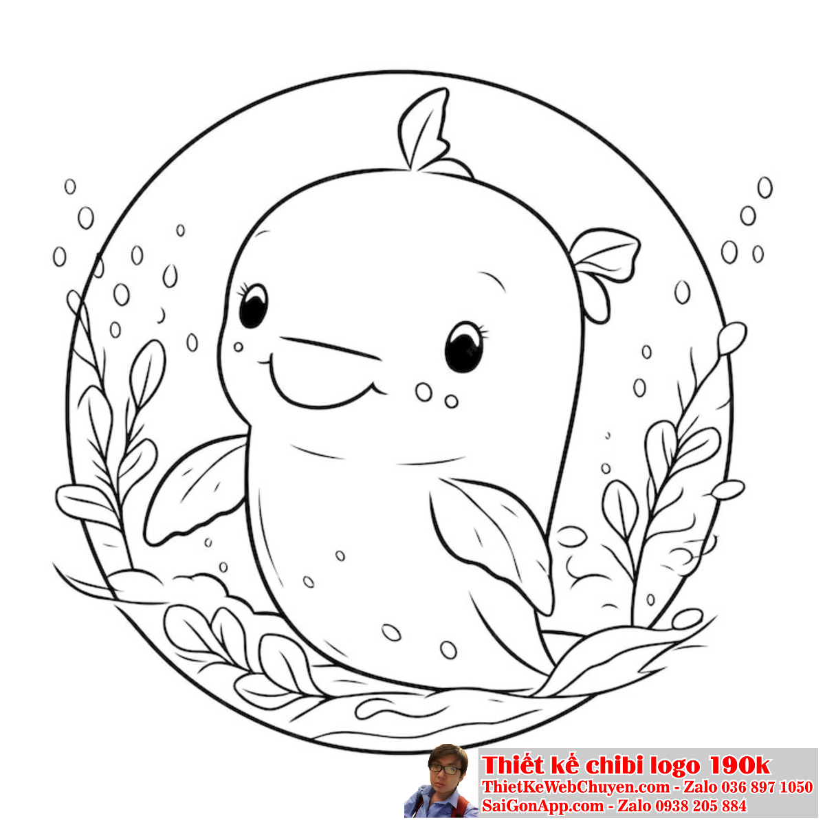 Logo được thiết kế với tranh tô màu chibi có thể tạo ra một ấn tượng mạnh mẽ từ đối tượng mục tiêu. Logo được thiết kế với tranh tô màu chibi thường gây ấn tượng sâu sắc với khách hàng.