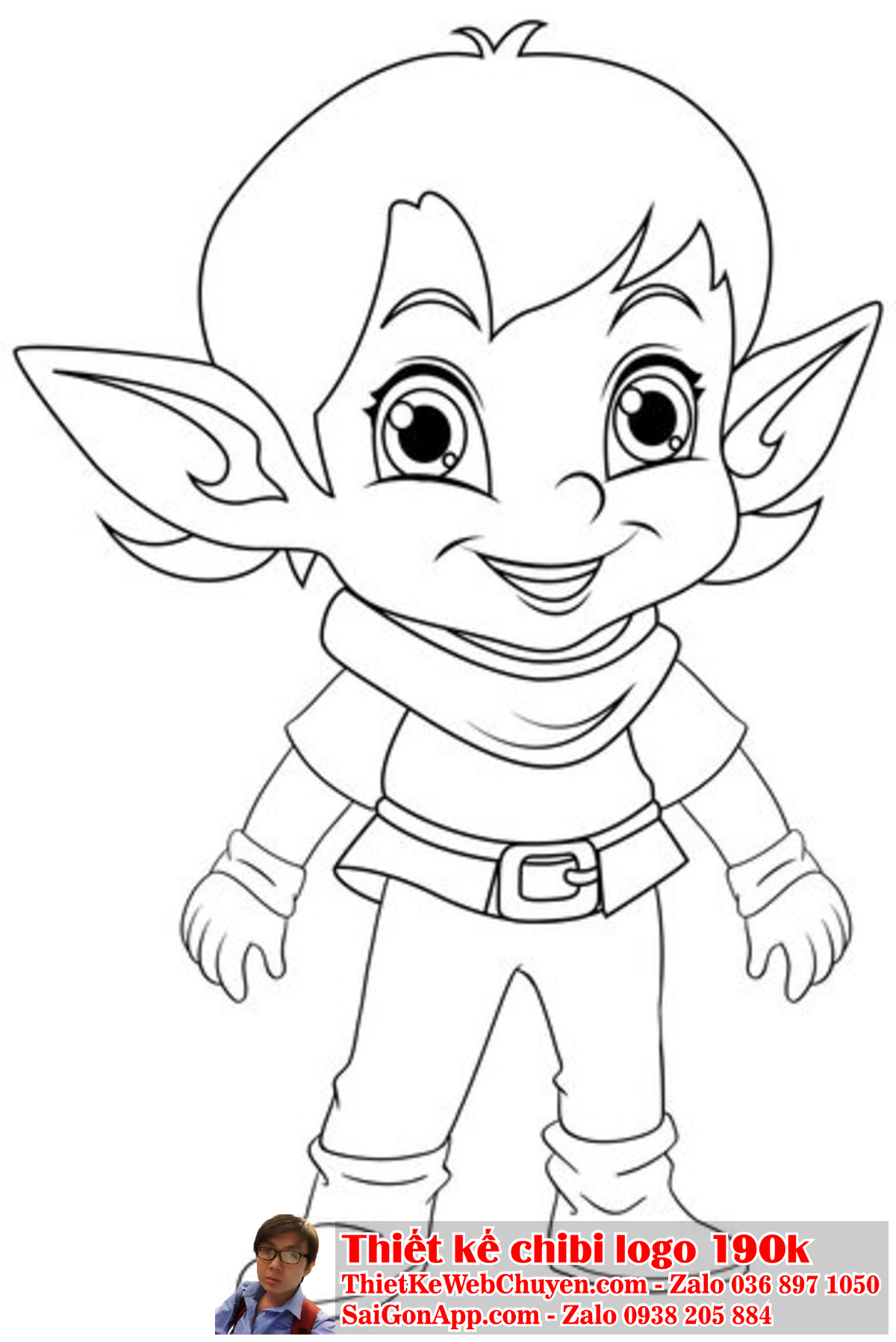 Tranh tô màu chibi có thể làm cho logo của bạn trở nên dễ nhận biết và độc đáo. Logo được thiết kế với tranh tô màu chibi thường gây ấn tượng mạnh mẽ từ lần đầu tiên nhìn thấy.