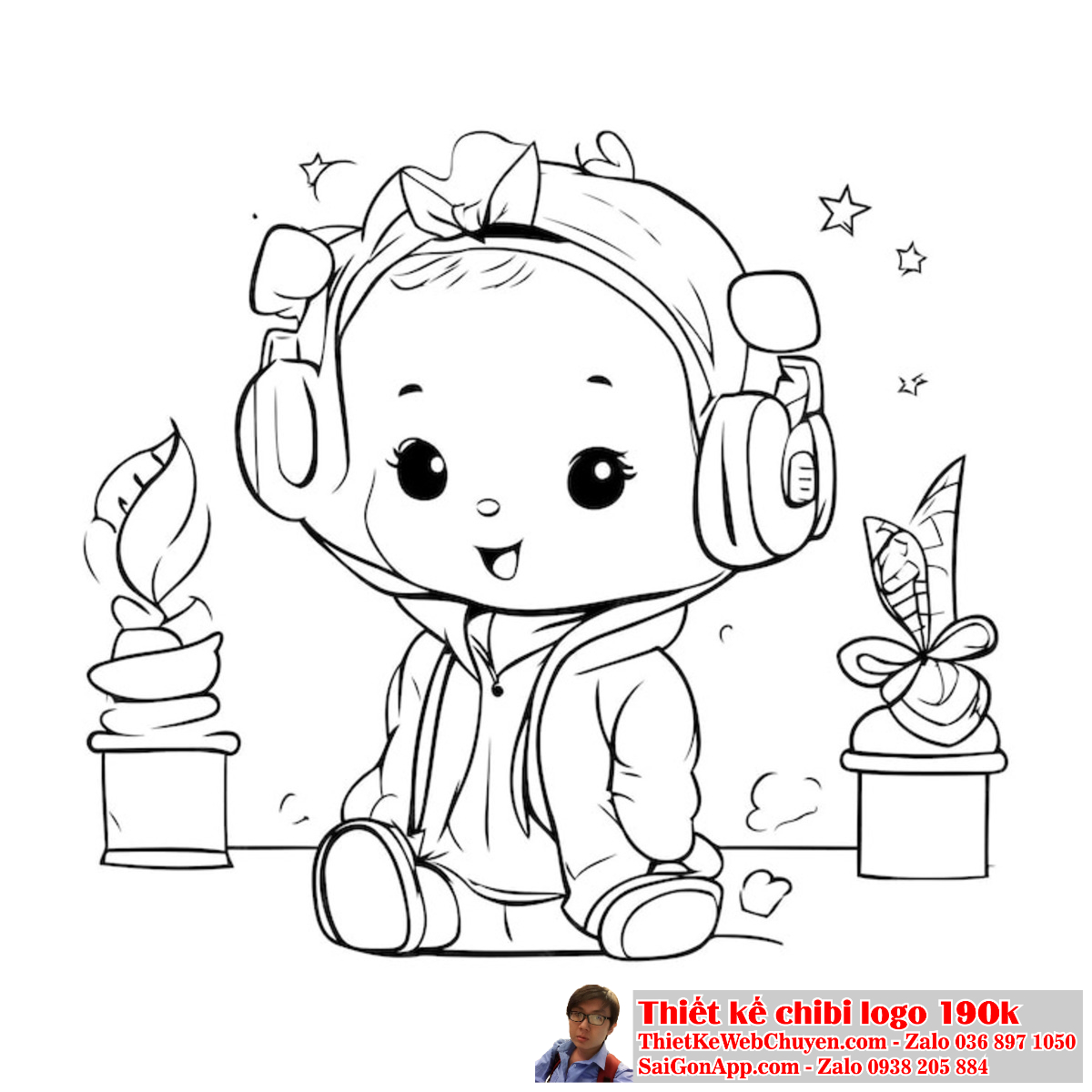 Tranh tô màu chibi là một phong cách sáng tạo để tạo ra logo độc đáo và đáng yêu. Việc sử dụng tranh tô màu chibi trong logo giúp tạo ra một hình ảnh vui nhộn và sinh động.