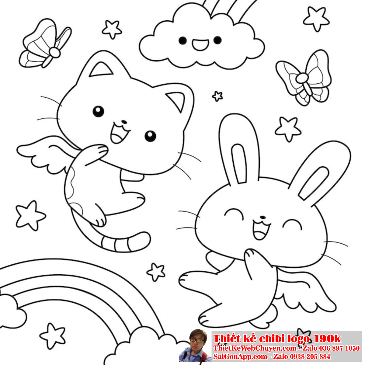 Sử dụng tranh tô màu chibi trong logo giúp thương hiệu trở nên gần gũi và thân thiện hơn với khách hàng. Tranh tô màu chibi là một trong những yếu tố quan trọng để tạo ra sự độc đáo và cá nhân hóa cho logo.