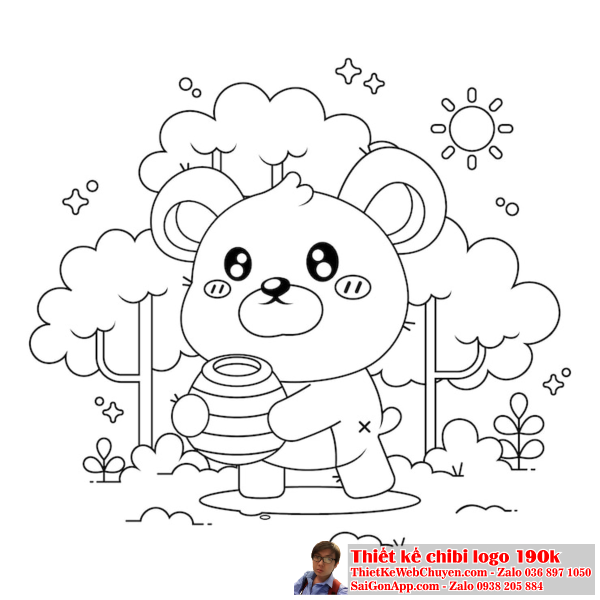 Sự sáng tạo của tranh tô màu chibi trong logo có thể làm cho thương hiệu trở nên khác biệt và độc đáo. Logo được thiết kế với tranh tô màu chibi thường tạo ra một liên kết mạnh mẽ với đối tượng mục tiêu.