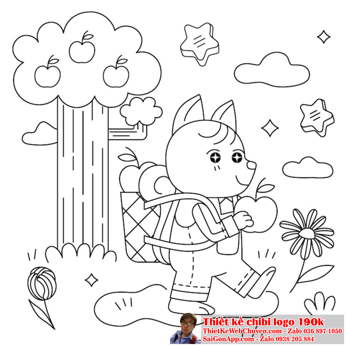 Việc sử dụng tranh tô màu chibi trong logo giúp thương hiệu tạo ra một hình ảnh độc đáo và cá nhân. Phong cách tranh tô màu chibi giúp tạo ra một logo gần gũi và thân thiện với mọi đối tượng.