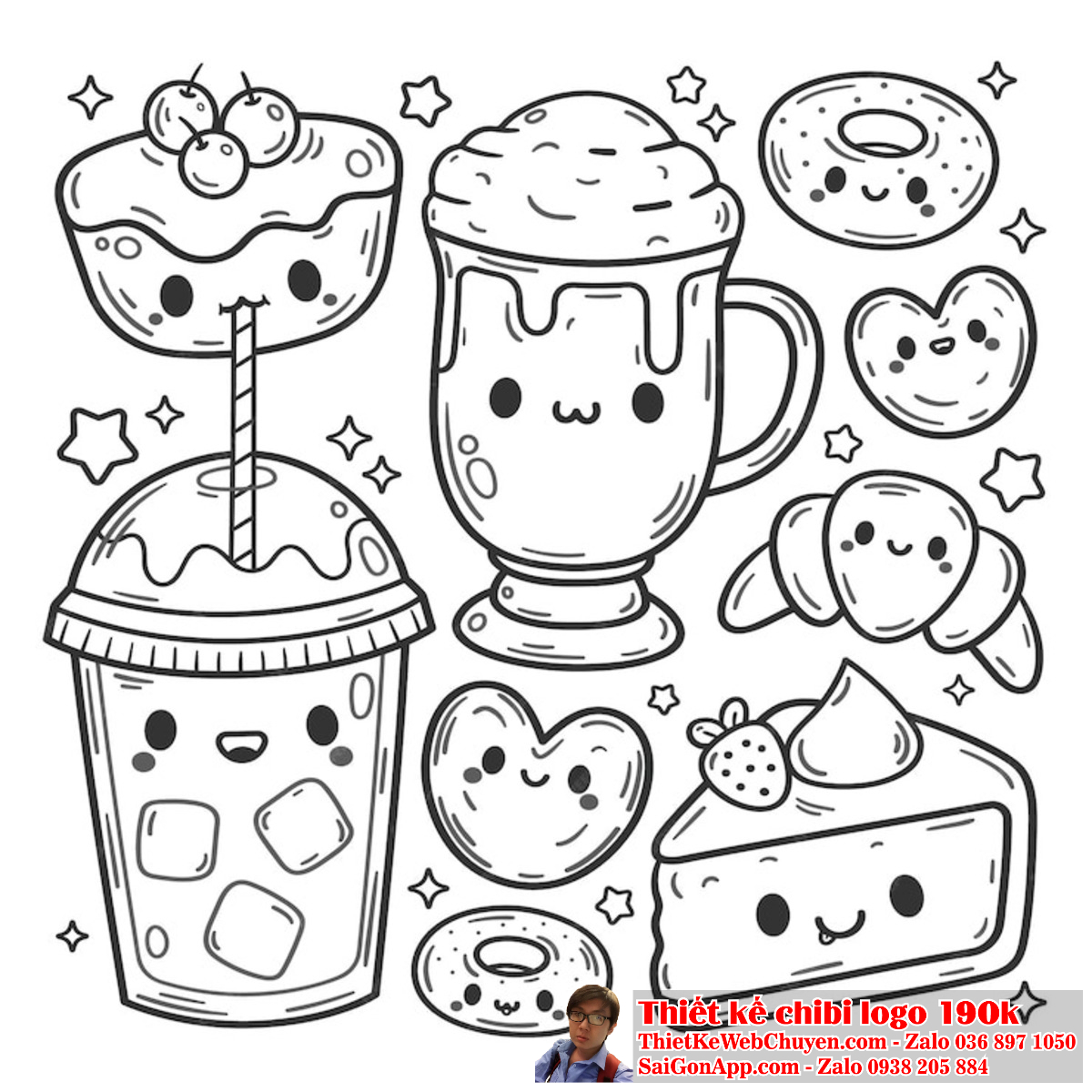 Sự kết hợp giữa tranh tô màu chibi và yếu tố của logo giúp tạo ra một hình ảnh độc đáo và sáng tạo. Việc sử dụng tranh tô màu chibi trong logo giúp tạo ra một hình ảnh độc đáo và thu hút sự chú ý từ đối tượng mục tiêu.