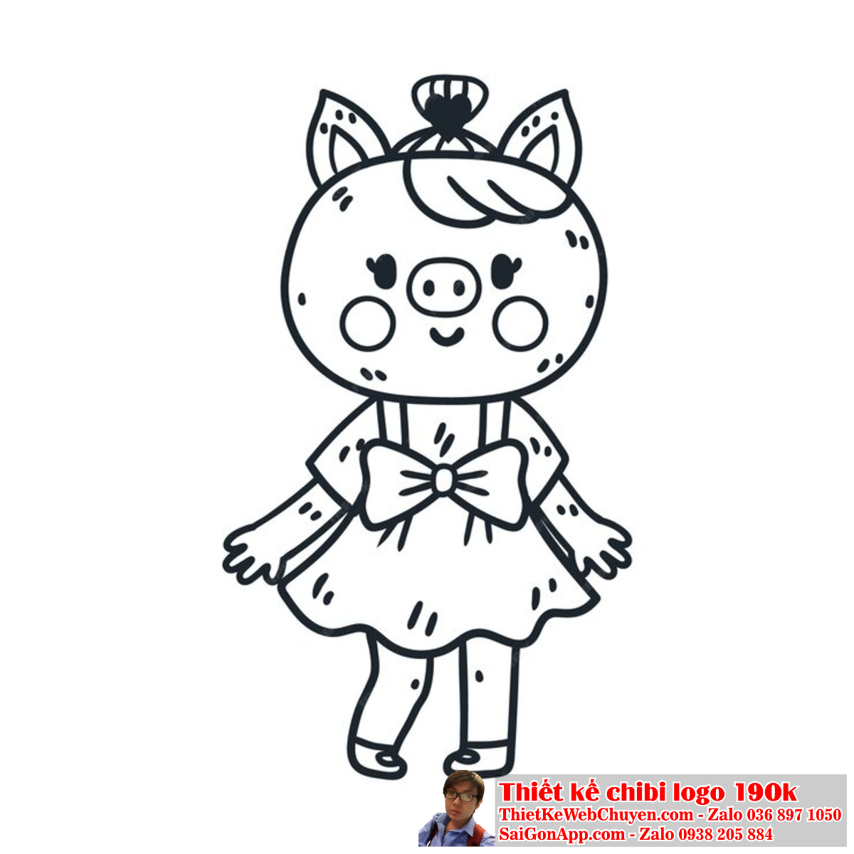 Sự sáng tạo của tranh tô màu chibi trong logo có thể là yếu tố quyết định giúp thương hiệu nổi bật và độc đáo. Một logo thiết kế với tranh tô màu chibi có thể làm cho thương hiệu trở nên gần gũi và thân thiện hơn với khách hàng.