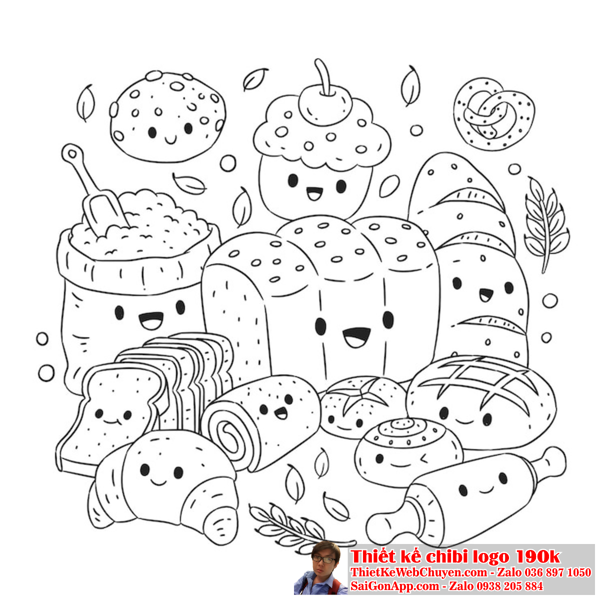 Một logo thiết kế đẹp mắt với tranh tô màu chibi có thể làm nổi bật thương hiệu trên thị trường. Một logo được thiết kế dựa trên tranh tô màu chibi có thể tạo ra ấn tượng sâu sắc với đối tượng mục tiêu.