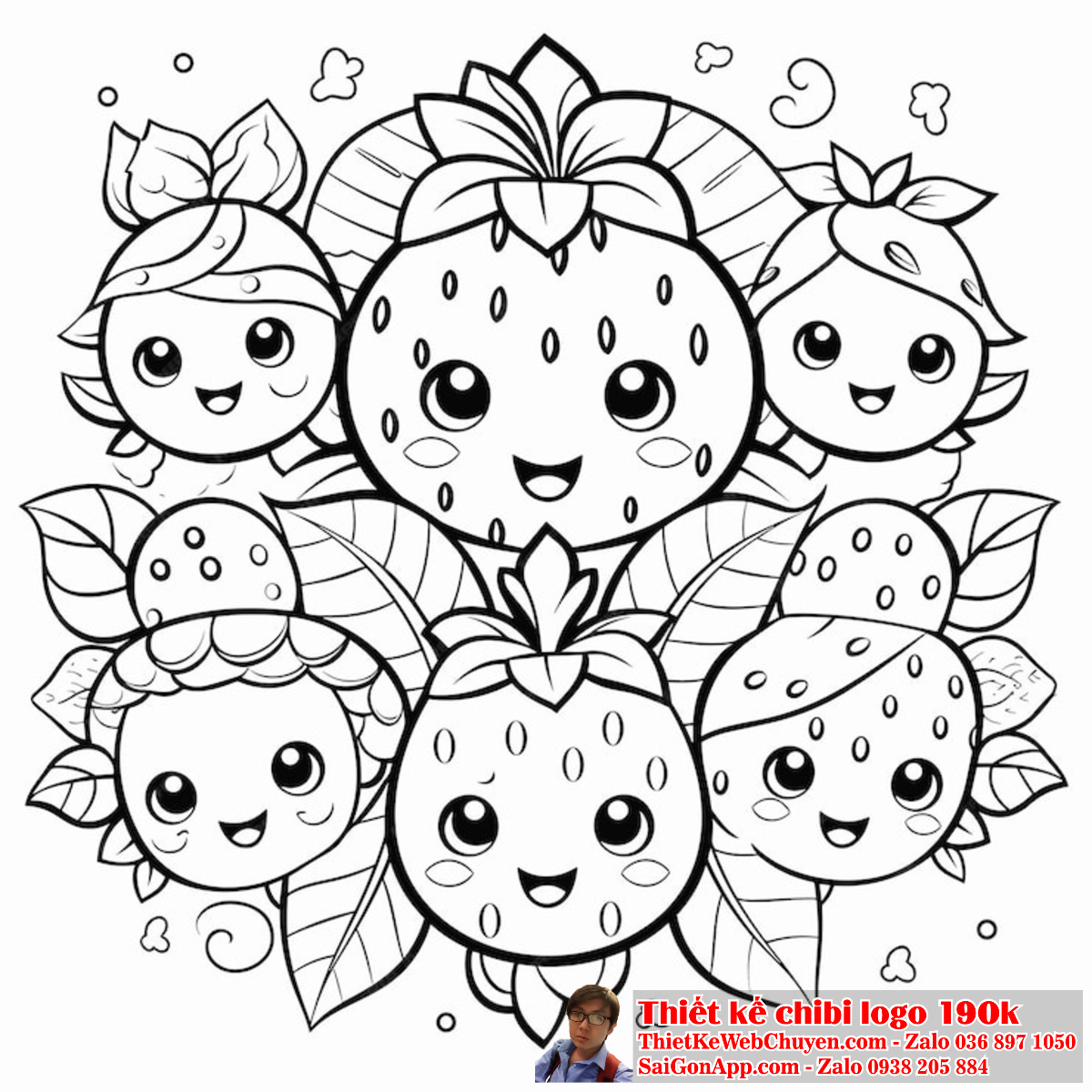 Sự sáng tạo của tranh tô màu chibi trong logo có thể là yếu tố quyết định giúp thương hiệu nổi bật và độc đáo. Một logo thiết kế với tranh tô màu chibi có thể làm cho thương hiệu trở nên gần gũi và thân thiện hơn với khách hàng.