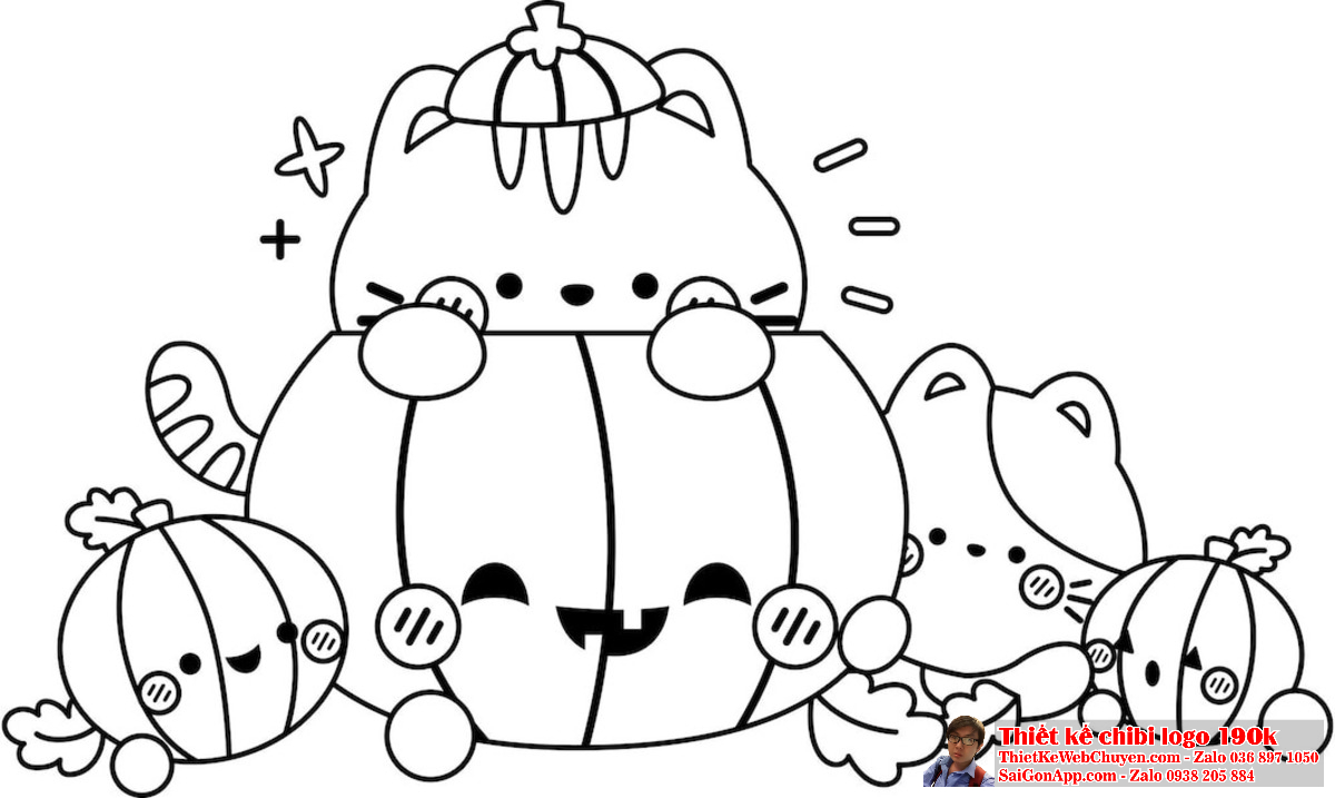 Sự kết hợp giữa tranh tô màu chibi và yếu tố của logo giúp tạo ra một hình ảnh độc đáo và sáng tạo. Việc sử dụng tranh tô màu chibi trong logo giúp tạo ra một hình ảnh độc đáo và thu hút sự chú ý từ đối tượng mục tiêu.