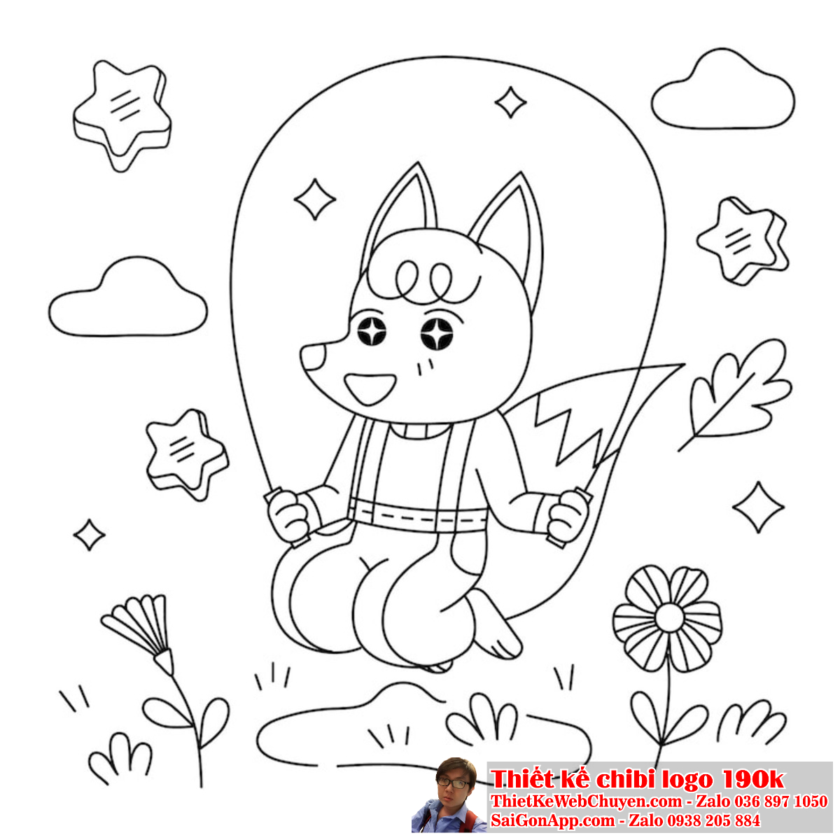 Logo thiết kế dựa trên tranh tô màu chibi thường mang lại cảm giác vui tươi và hạnh phúc. Việc sử dụng tranh tô màu chibi trong logo giúp tạo ra sự độc đáo và nổi bật.