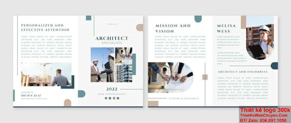 Làm sao để ý tưởng thiết kế profile thu hút khách hàng? Ý tưởng thiết kế profile với phong cách vintage.