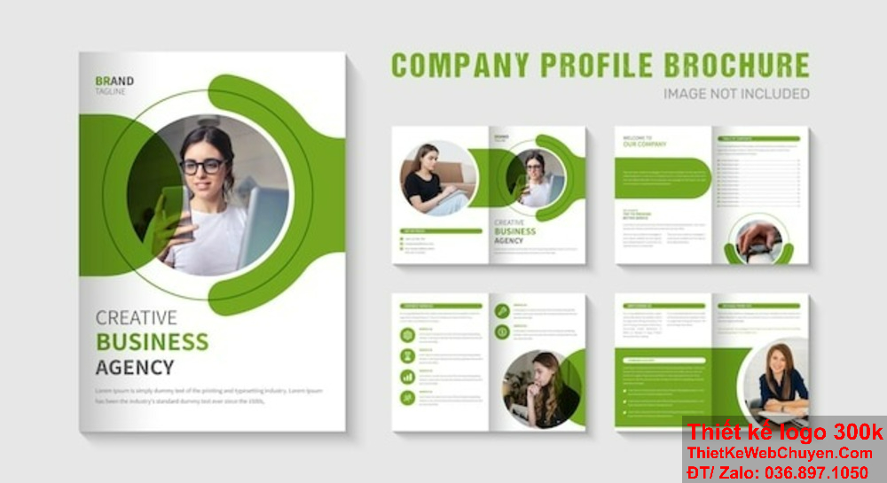 Ý tưởng thiết kế profile với phong cách tối giản. Ý tưởng thiết kế profile với bố cục dễ đọc.