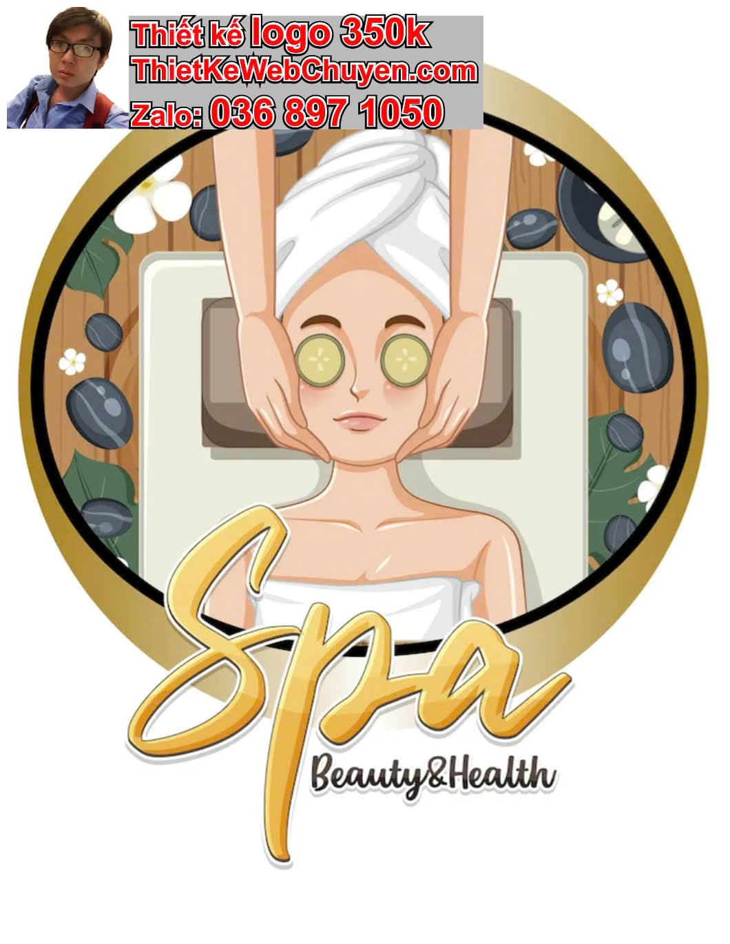 Thiết kế logo công ty spa giá rẻ hà nội