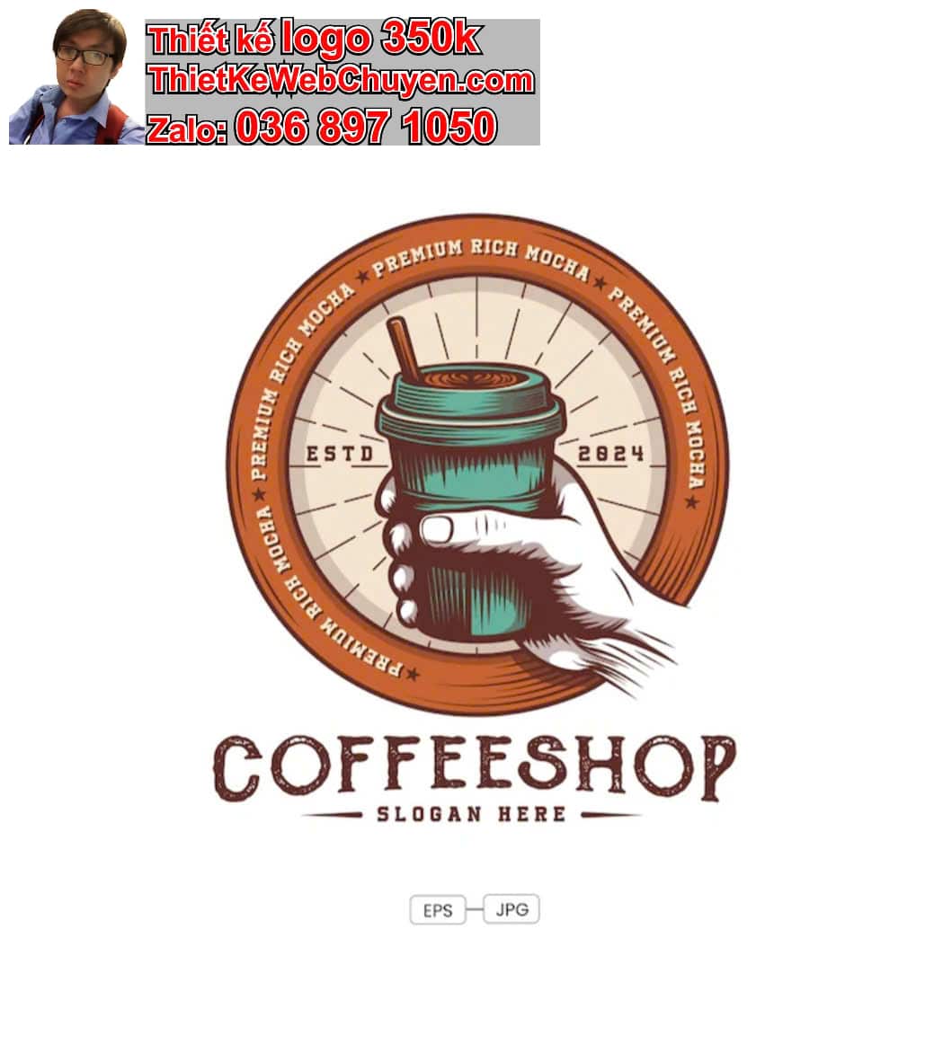 Thiết kế logo công ty quán cafe giá rẻ hà nội