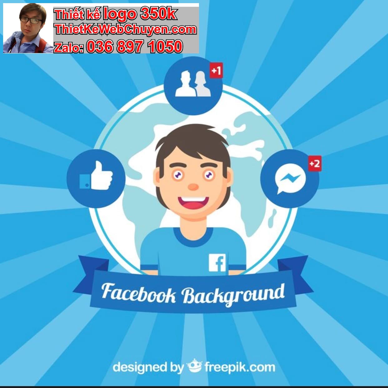 Kích thước logo công ty chuẩn cho facebook zalo website