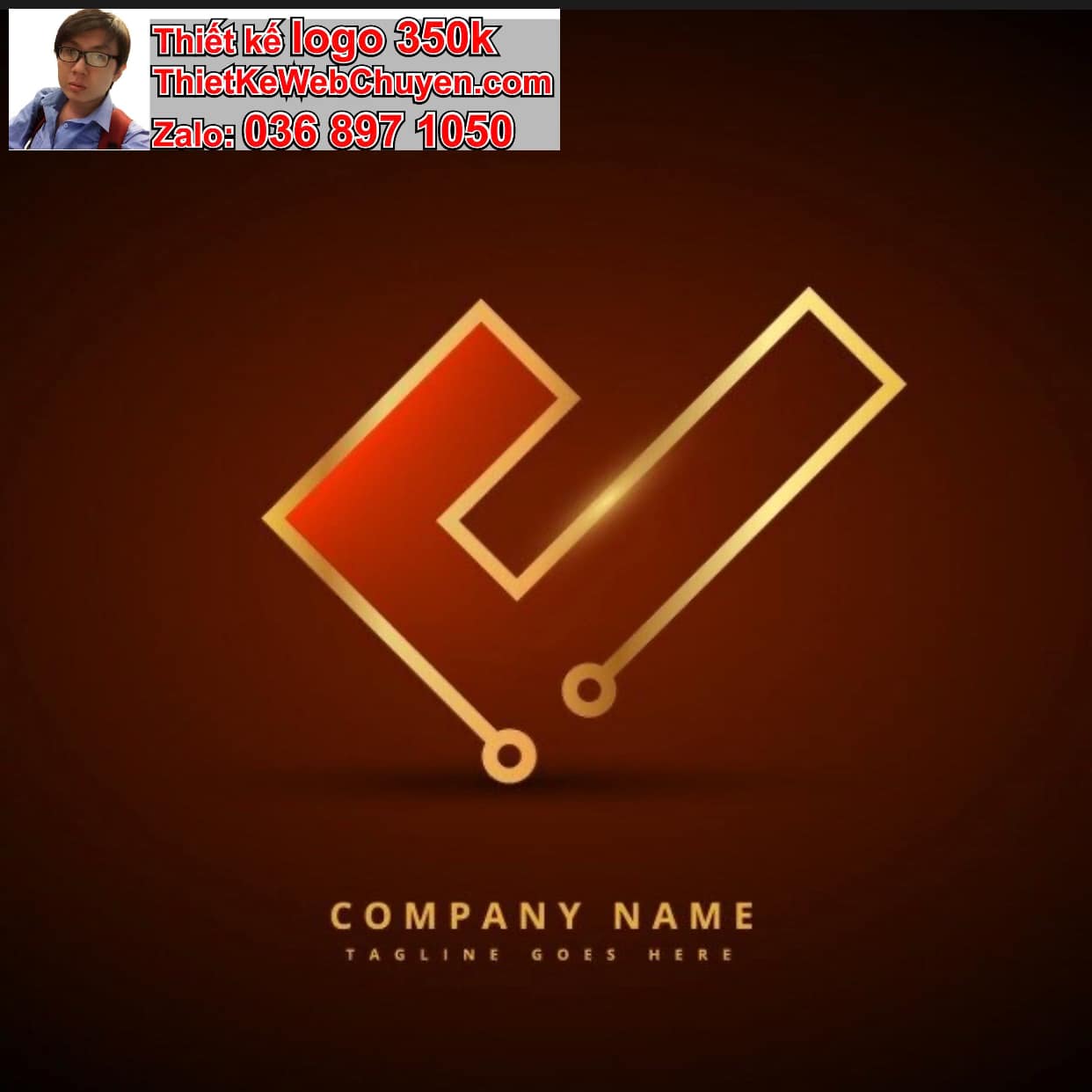 Phối màu logo công ty giá rẻ nhìn premium